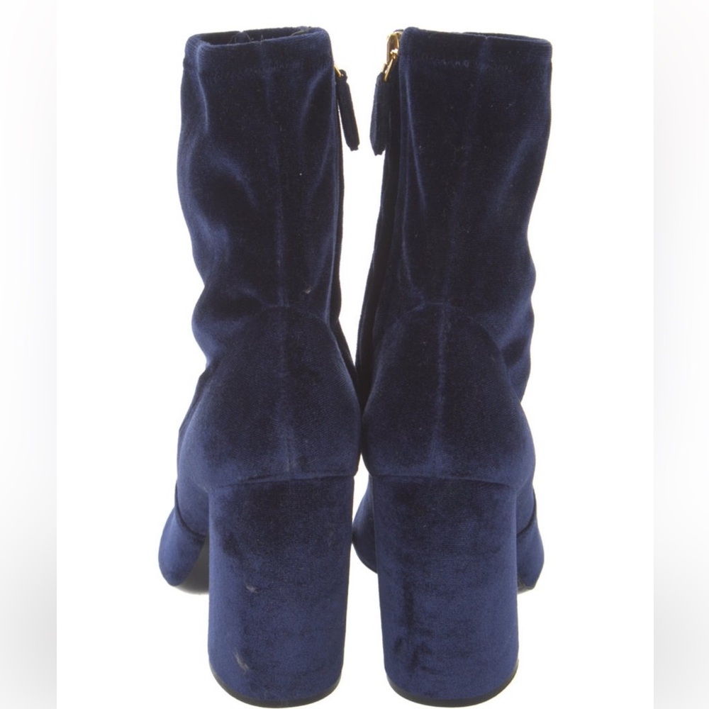 Prada Velvet Heeled Boots - Picture 5 of 7